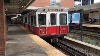 MBTA HD 60fps: Assorted Red Line Trains @ South Station, Braintree, \u0026 JFK/UMass (9/15/16)