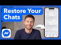 How To Restore Facebook Messenger Chats Without The Pin