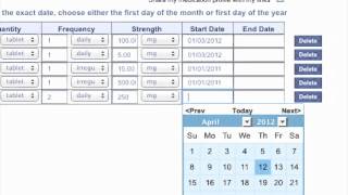 How to record your medication profile on The Health Chain