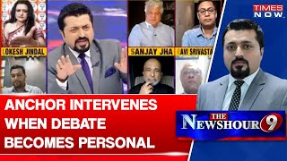 Anchor Asks Panelists To Refrain From Making Personal Comments And Requests To Keep Debate Civil