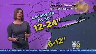 Blizzard Possible Tuesday Into Wednesday