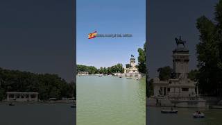 Beautiful View from Parque del Retiro, MADRID 🇪🇸 Spain’s Charming Capital City #travel #europe #walk