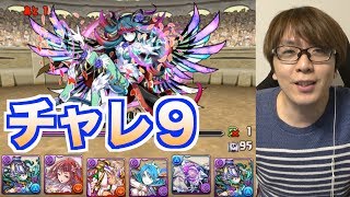 【パズドラ】落ちコンが最大の敵です【チャレンジダンジョン９】無課金闇アテナ