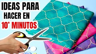 8 IDEAS INCREÍBLES PARA HACER EN MENOS DE 10 MINUTOS | FÁCIL Y RAPIDO