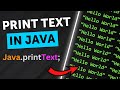 How to EFFECTIVELY use PRINT STATEMENTS in Java