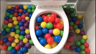 Will it Flush? - 100 Plastic Balls
