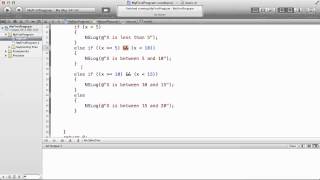 Objective C Tutorials 24 IF ELSE IF Stament