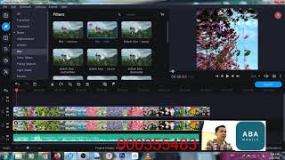 របៀបកាត់វីដេអូយក Background ព្រិលៗ