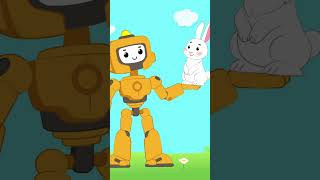 Robot and Rabbit: Revealing Letter R! 🤖🐰 #abcmouse #alphabet #letters #learning