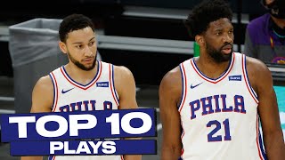 Top 10 Philadelphia 76ers Plays of The Year! 😎