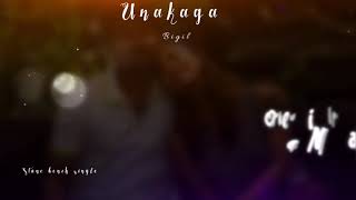 Unakaga /tamil romantic song #bigil / stone bench single