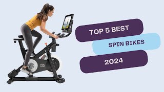 Top 5 BEST Spin Bikes of 2024 | Ultimate Home Workout Essentials! 🚴‍♀️💥