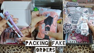 💕🎀packed So many packing fake order✨️🎀 | asmr | aesthetic ✨️ |