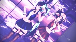 【MMD】ハイファイレイヴァー Tda式 テト＆ミク ( Tda Teto Miku)