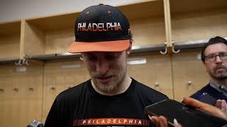 1/23 PHI vs. NYR Postgame: Travis Sanheim