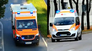 Auswärtiger Rettungsdienst in München (Zusammenschnitt)