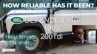 How reliable is a '93 Defender 200Tdi Overlander Daily 350K+ Km (from behind the wheel)