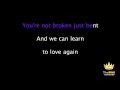 Just Give Me A Reason-Pink ft  Nate Ruess KARAOKE