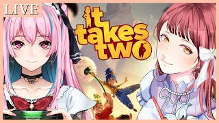 #1 協力型アクションゲーム it takes two めいこと一緒にやるよ！【Vtuber/真城ななる\u0026とくめいちゃん】