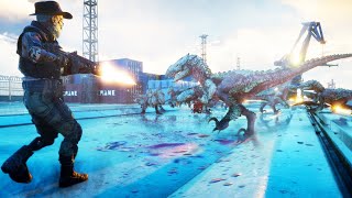 DINOSAUR INVASION FULL-SCALE SURVIVAL Game Looks Like The ULTIMATE MASTERPIECE | Second Extinction