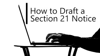 How to Draft a Section 21 Notice (Housing Act 1988 - England)