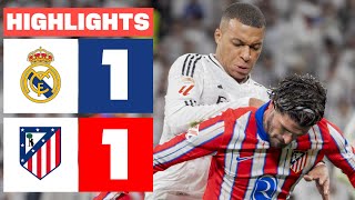 REAL MADRID 1 - 1 ATLÉTICO DE MADRID I HIGHLIGHTS LALIGA EA SPORTS