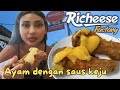 AYAM KRISPI RICHEESE FACTORY - KEJU + AYAM = SURGA #richeese