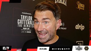 'HE DOES NOT GIVE A F***' - EDDIE HEARN REACTS TO CATTERALL BEATING TAYLOR / BOB ARUM OUTBURST