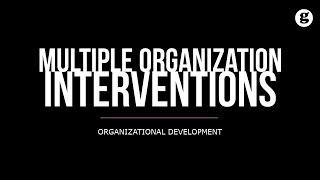 Multiple Organization Interventions