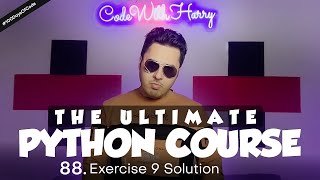 Exercise 9: Solution - Shoutouts to Everyone | Python Tutorial - Day #88