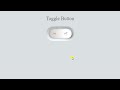 How to Create Toggle Button Using HTML and CSS | Toggle Switch Design Tutorial