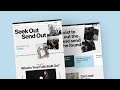 Webflow Live Build (Interactions & Layout)
