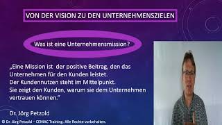 Leadership Was ist eine Unternehmensmission?