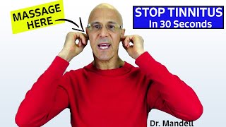 👂Stop Tinnitus Massaging 1 Ancient Master Point | Dr. Mandell