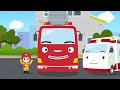 タヨとどうぶつレスキュー隊🚒 l 3 逃げ出したシマウマ l 子供向けアニメ l 動物を学ぶ l ちびっこバス タヨ