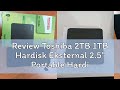 Review Toshiba 2TB 1TB Hardisk Eksternal 2.5