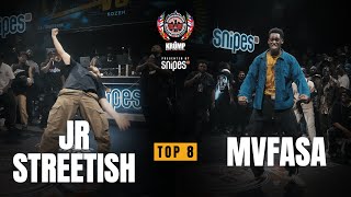 Jr Street Ish vs Mvfasa | Male Top 8 | EBS Krump 2024