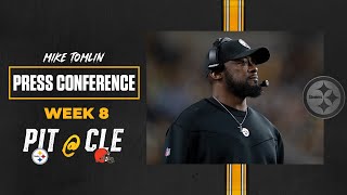 Steelers Press Conference (Week 8 vs Browns): Coach Mike Tomlin | Pittsburgh Steelers