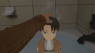 Baby Levi takes a bath (AOT VR)