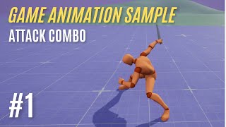 UE5 Game Animation Sample #1 - Melee Attack Combo #1