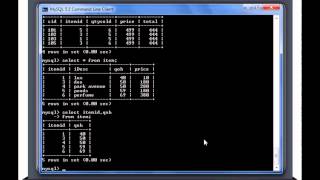 MySQL Chapter 6 - Select Statement