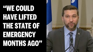 As Legault keeps easing restrictions, Nadeau-Dubois says it's past time to lift state of emergency