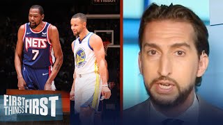 Warriors rumored to have thrown their name in for Kevin Durant trade | NBA | FIRST THINGS FIRST