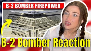 New Zealand Girl Reacts to Why No Nation Wants to Fight the B-2 Bomber 🇺🇸