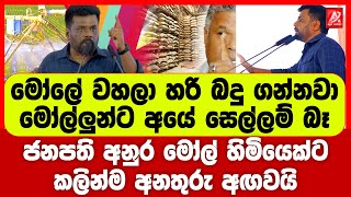 මෝලේ වහලා හරි බදු ගන්නවා. මෝල්ලුන්ට ආයේ සෙල්ලම් බෑ. ජනපති අනුර  මෝල් හිමියෙක්ට කලින්ම අනතුරු අඟවයි