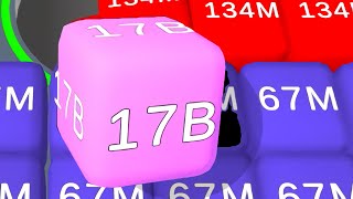 2048 HOLE — 17 BILLION CUBE is Here (ASMR Gameplay, Merge Billion, Black Hole Game)