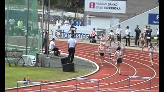 Tamara Ruben 400 hurdles Dutch Athletic team European cup 2007 Vaasa