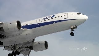 [BGV] New Chitose Airport [CTS/RJCC] Landing in snow Part 2 - 雪の新千歳空港 着陸シーン集