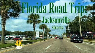 4K Florida Road Trip: Jacksonville roads