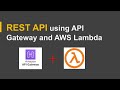 How to build a REST API from API Gateway and AWS Lambda | Python